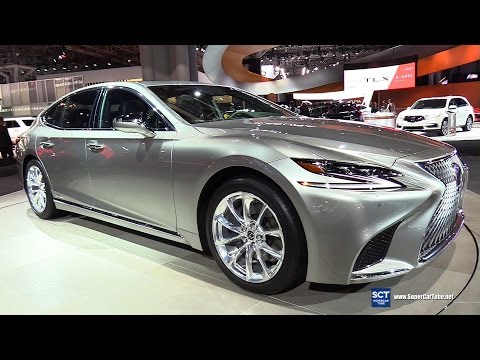 2018 Lexus LS 500h AWD - Exterior and Interior Walkaround - 2017 New York Auto Show