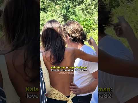 Kaia Gerber e Lewis Pullman a Venezia 2025