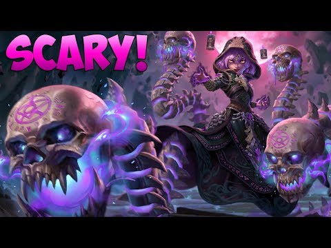 CREEPY NEW SCYLLA SKIN! SO MANY SKULLS & EDGINESS! - Masters Ranked Duel - SMITE