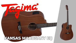 Video thumbnail for Violão Tagima Kansas Mahogany Folk by Manual do Guitarrista Ruim