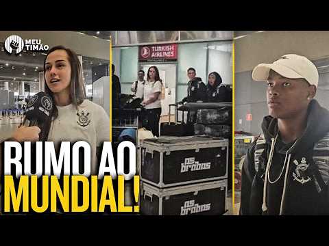 CORINTHIANS EMBARCA PARA LONDRES EM BUSCA DO PRIMEIRO MUNDIAL DA FIFA 2026