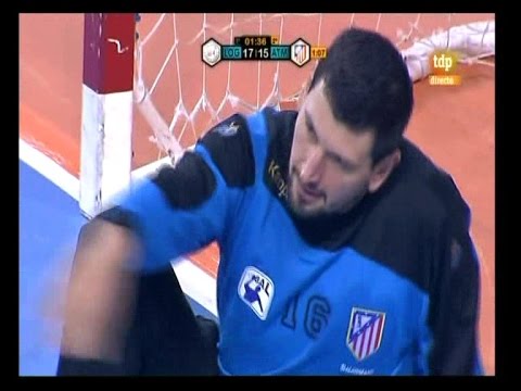 2011/12.- Naturhouse La Rioja 29 Vs. BM Atlético Madrid 33 (Liga ASOBAL - Jª 04)