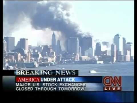 CNN 9/11 LIVE TV Coverage 4:30  P.M - 4:45 P.M