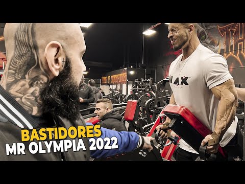 BASTIDORES DO TREINO RAFAEL BRANDÃO E RAMON | MR OLYMPIA 2022