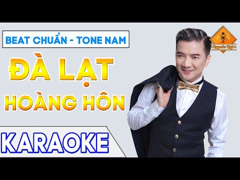 Đà Lạt Hoàng Hôn Karaoke Tone Nam - Beat chuẩn | CLB KARAOKE