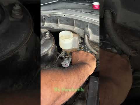 Brake Master Cylinder Bleeding after installation!