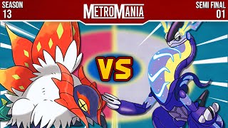 SLITHER WING vs MIRAIDON | MetroMania S13 Semi Final 1 by Ace Trainer Liam
