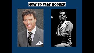 How to play BOOKER by Harry Connick Jr. [TUTORIAL]
