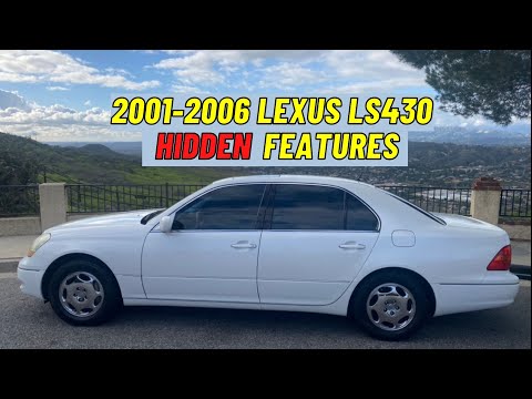 10 Hidden/Secrete Features of the Lexus LS430