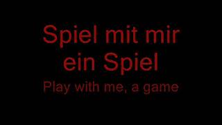 Spiel Mit Mir   Rammstein Lyrics and English Translation