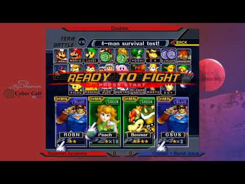 Cafe Melee 10 Doubles - Stockholm Syndrome vs Coolper + Blond Jesus