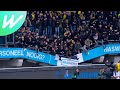 Terrifying moment part of stadium collapses as Vitesse fans celebrate victory | WeShow Football