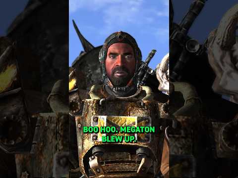Jericho’s Unique Reaction to Nuking Megaton in Fallout 3