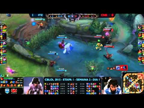 Drag steal and Ace :  INTZ vs CNB Game 2 CBLOL week2
