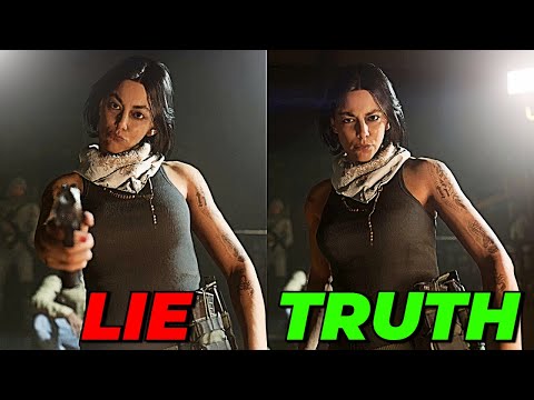 Lying VS Telling The Truth - Valeria's Interrogation (Call Of Duty Modern Warfare 2 )