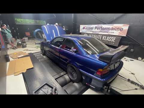 9000 rpm BMW S52 365 whp GDM Engineering cylinder head, intake, damper