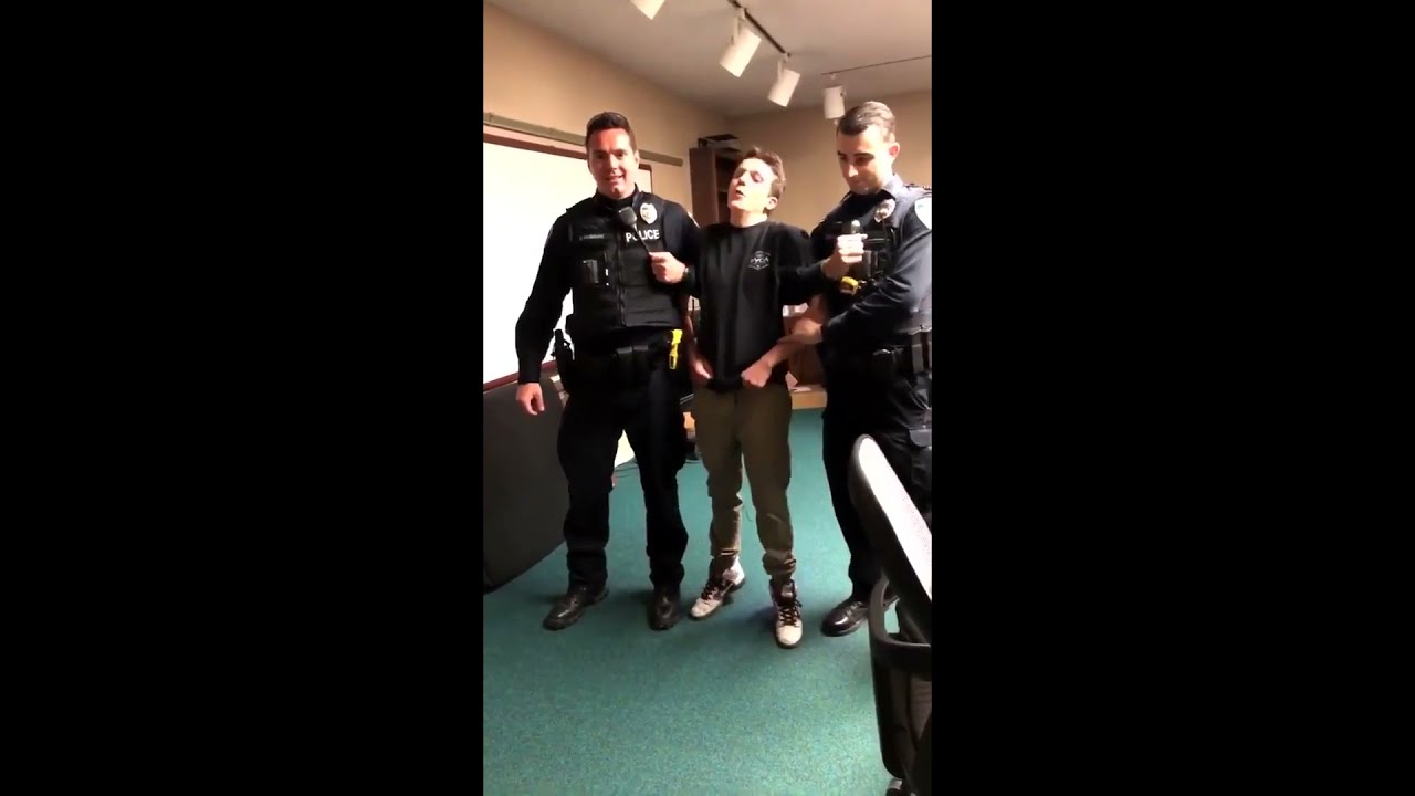 TREYTEN GETS TASED BY POLICE -*REAL*- HD version