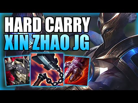 HOW TO PLAY XIN ZHAO JUNGLE & HARD CARRY THE GAME! - Best Runes/Build S+ Guide - League of Legends