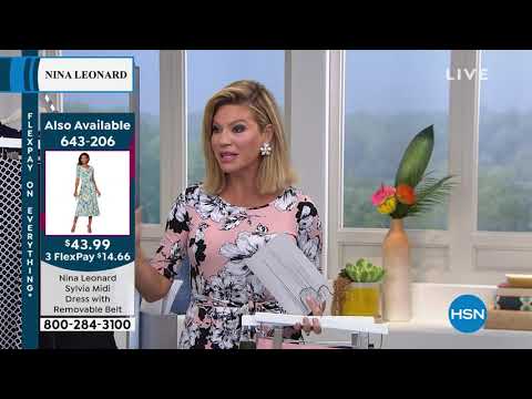 HSN | Nina Leonard Fashions 06.10.2019 - 06 PM