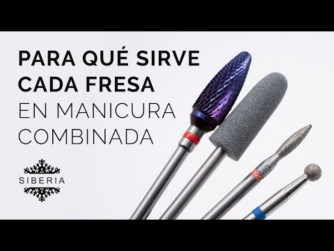 Para qué sirve cada fresa del torno de manicura 💅🏻