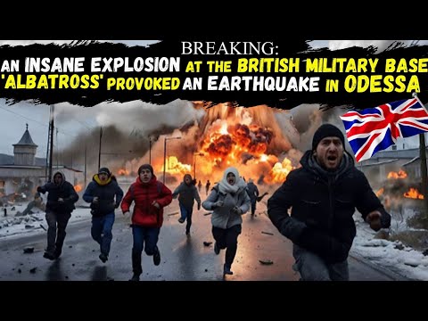 RUSSIA for the First Time Launched the World's Most Powerful Aerial Bomb on UK Servicemen in ODESSA