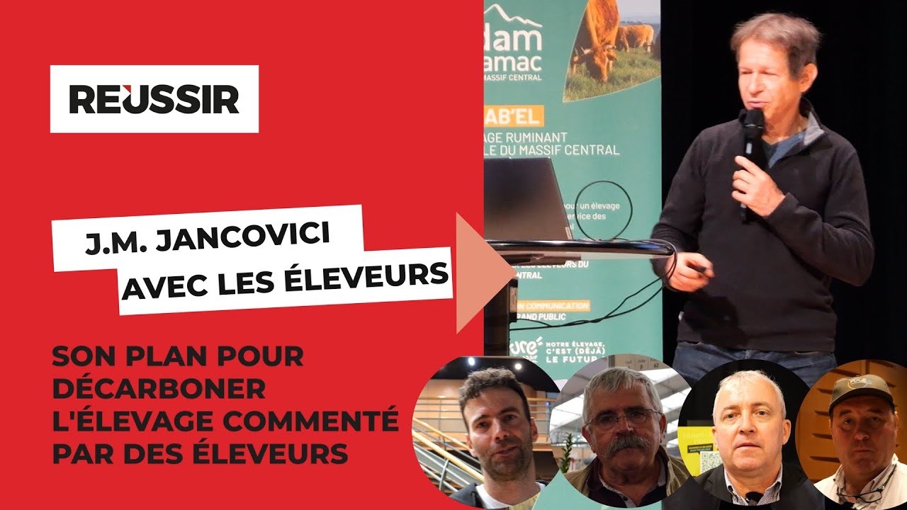 Jean-Marc Jancovici et les éleveurs : comment réagissent-ils à son plan de décarbonation ?