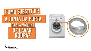 Como substituir a borracha da sua máquina de lavar roupa?