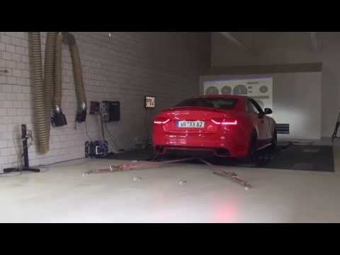 Audi A5 3.0 Tdi 332 Ps Softwareanpassung bei der Firma www.leistungerleben.de (Prüfstand/Dyno)