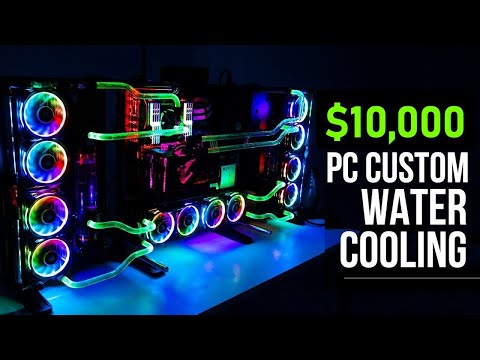 Ultimate Gaming Setup Tour 2021 Water Cooling PC Room Game Room