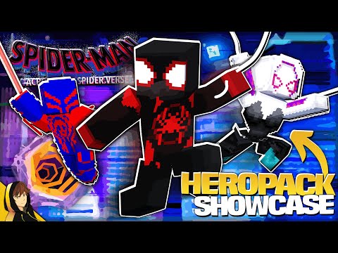 The SPIDER-MAN / SPIDER VERSE MOD SPECIAL!!! | Minecraft [Fisk's SuperHeroes]