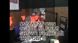 Tarantella a Radio Gamma no stop 92.5 OSPITI I FRATELLI TRIPODI.. conduce Gino Giordano..