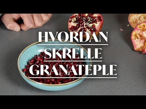 Hvordan skrelle granateple — to enkle og effektive metoder!