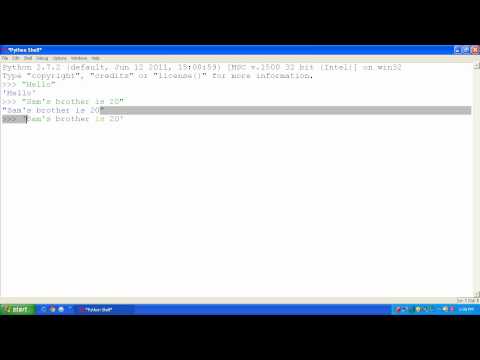 Python 06 Fixing Errors In Strings