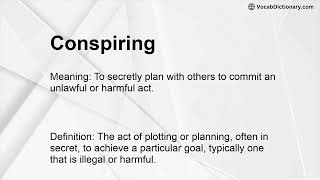 Conspiring Meaning