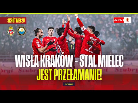 SUMMARY: WISŁA KRAKÓW - STAL MIELEC. THE REBIRTH OF THE WHITE STAR! BETCLIC 1 LIGA - ROUND 18