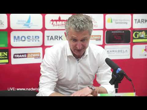 21.05.2022 LIVE: Konferencja prasowa po meczu Siarki Tarnobrzeg z Podhalem Nowy Targ