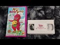 Opening Closing Of Barney More Barney Songs VHS From 1999