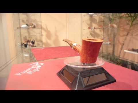 Brand new Briar pipe PARONELLI poker stand up handmade -  eBay number: 181993659608