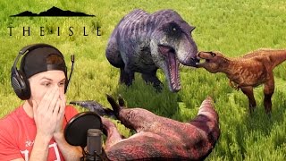 The Isle - MY FIRST T-REX BABY!!! [Early Access Gameplay]