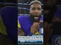 OBJ is HYPE after advancing to the Super Bowl ? #shorts