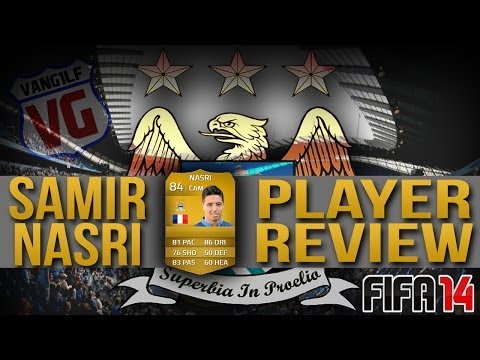 FIFA 14 FUT Samir Nasri Player Review *84 Rated* | Online Goals [ Ultimate Team ] SKILL DEMON