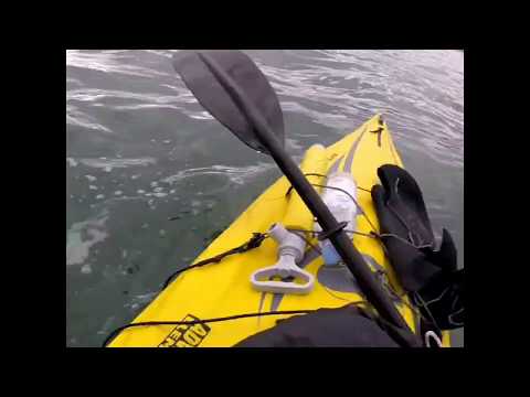 Kayking between the Diomede Islands , US and Russia: Paddling the International Date Line