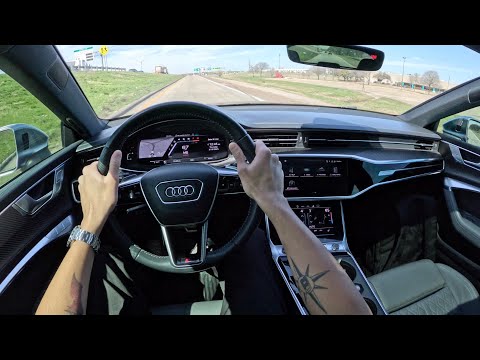 2021 Audi S7 - POV Driving Impressions