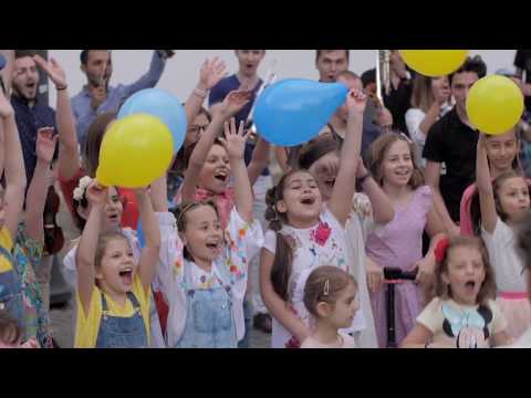 FlashMob Ziua Europei 2018 - Oda bucuriei - Bucuresti - P-ta Sf. Anton