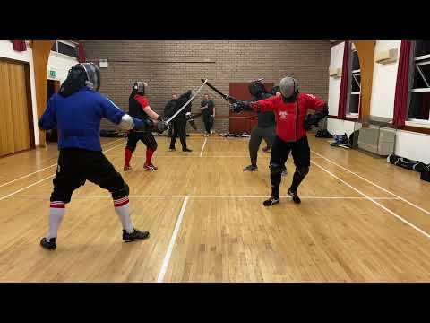 Sabre Sparring - Alex Timmerman (Kraken) v Nick Thomas (AHF)