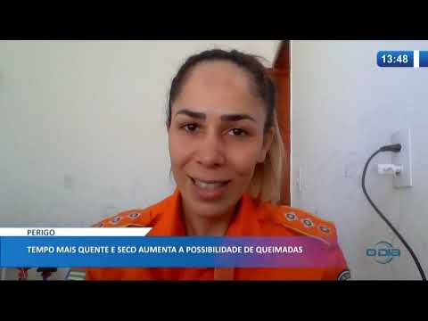 Tempo mais quente e seco aumenta a possibilidade de queimadas 16 07 20