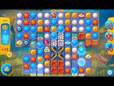 Fishdom 2021 - Level 5151   #Playrix #Fishdom #gaming
