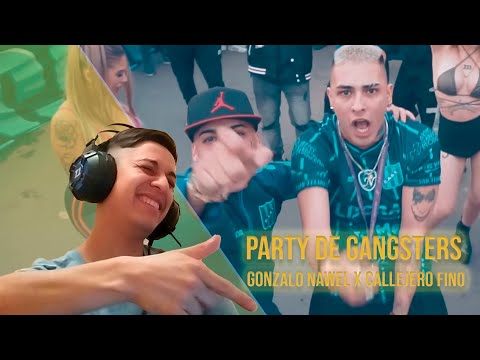 CHILENO REACCIONA A GONZALO NAWEL x CALLEJERO FINO - Party de Gangsters (Video Oficial)