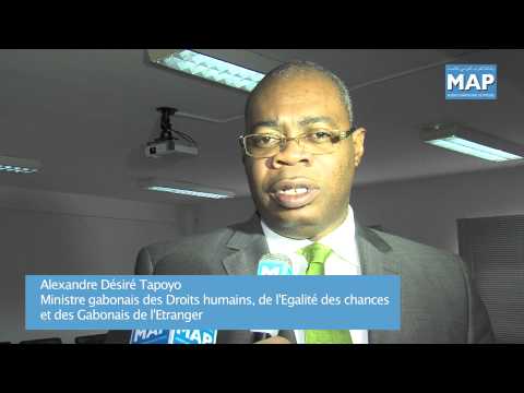 Birou reçoit le ministre gabonais des Droits humains, de l’Egalité des chances et des Gabonais