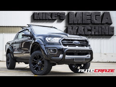 MIKE'S MEGA MACHINE // Modified Ford Ranger - Fuel Vapor Wheels, Tyres, Lift Kit, Flares & More